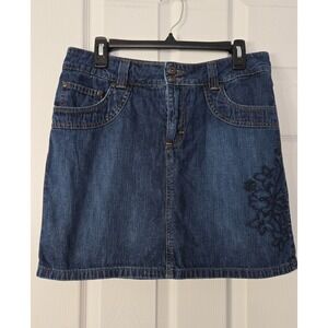 Lee Womans Denim Scort Size 9/10 Medium